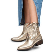thumbnail: PS Poelman leren cowboylaarzen goud