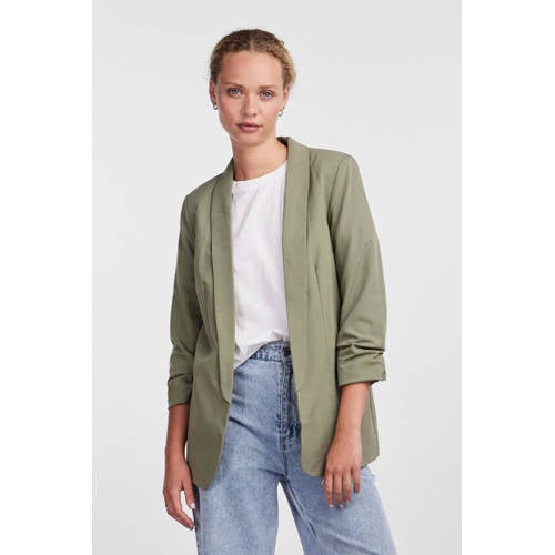 PIECES rechtvallende blazer PCBOSELLA groen afbeelding