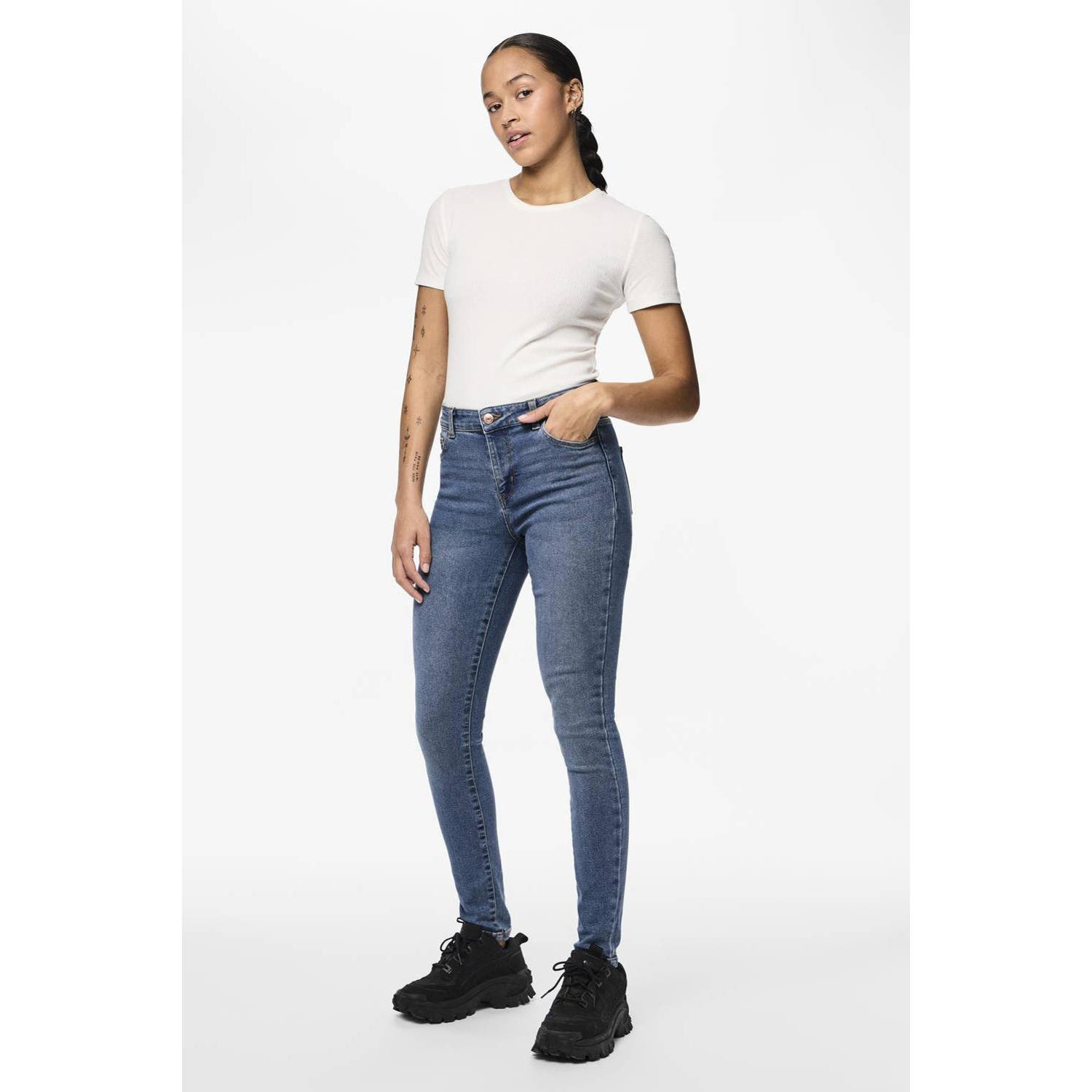 Pieces Skinny fit jeans in 5-pocketmodel model 'DANA'