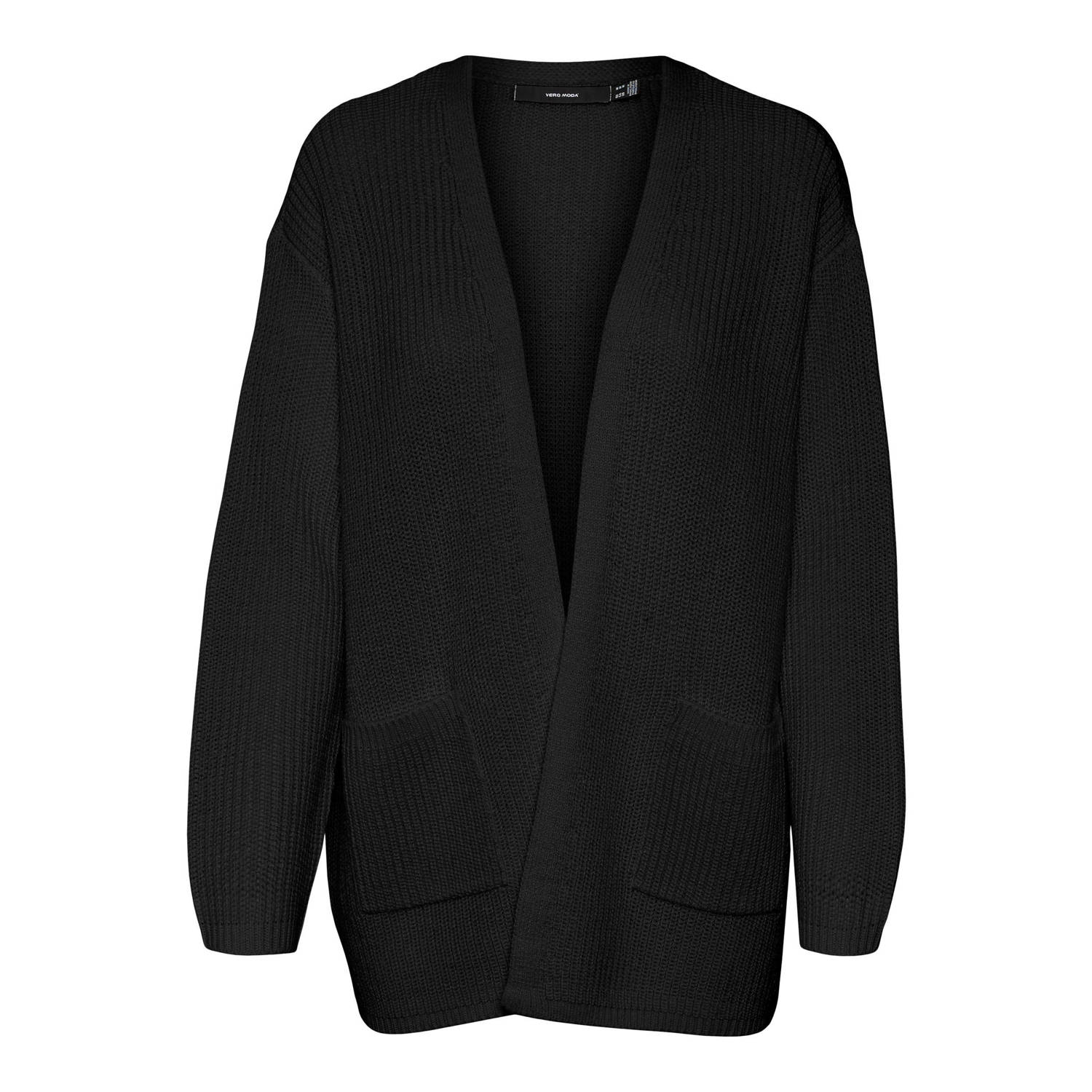 Vero Moda Fabulous Open Cardigan in Zwart Black Dames