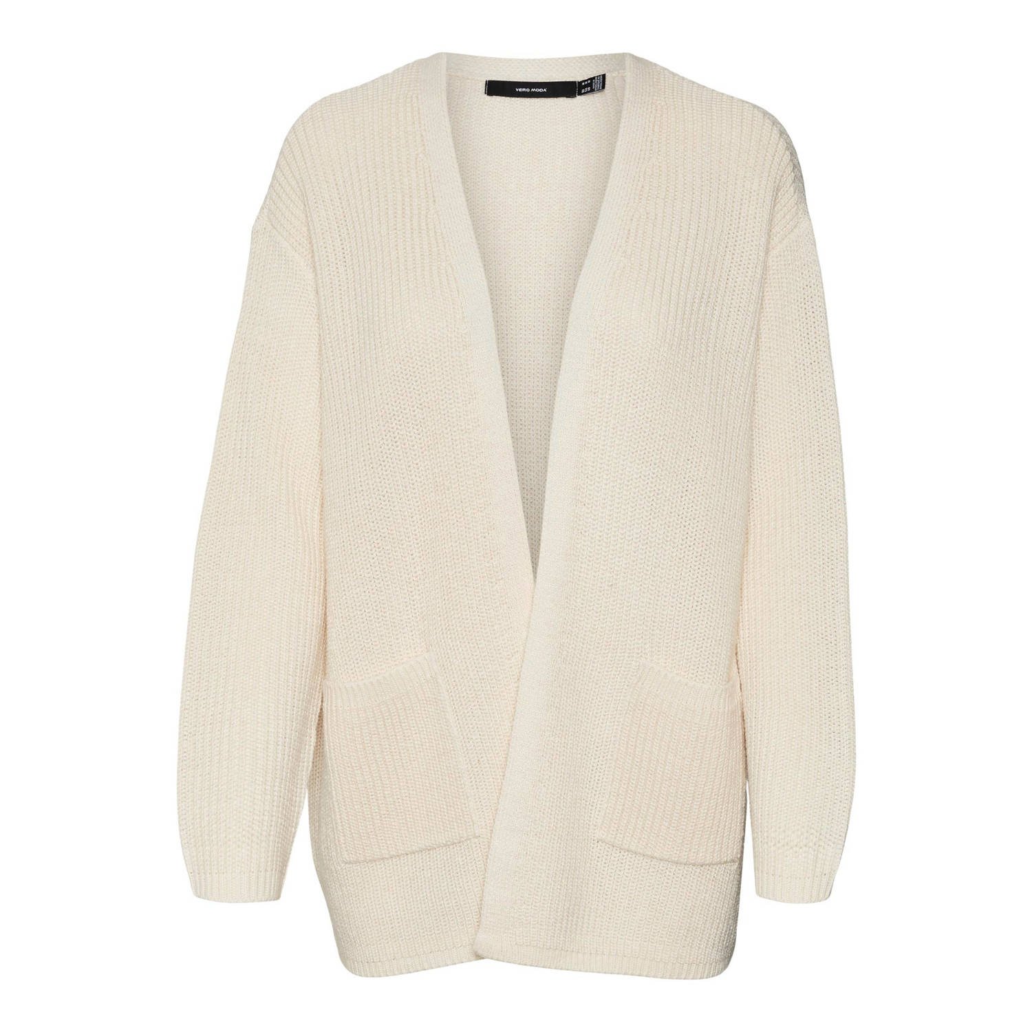 Vero Moda Fabulous Open Cardigan White Dames