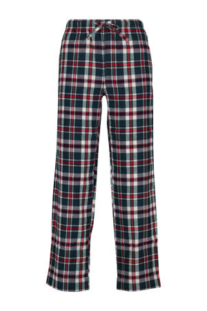 geruite flanellen pyjamabroek  Labello JR groen/rood/beige