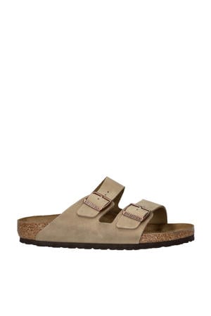 Arizona BS nubuck slippers taupe