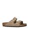 Birkenstock Arizona BS nubuck slippers taupe