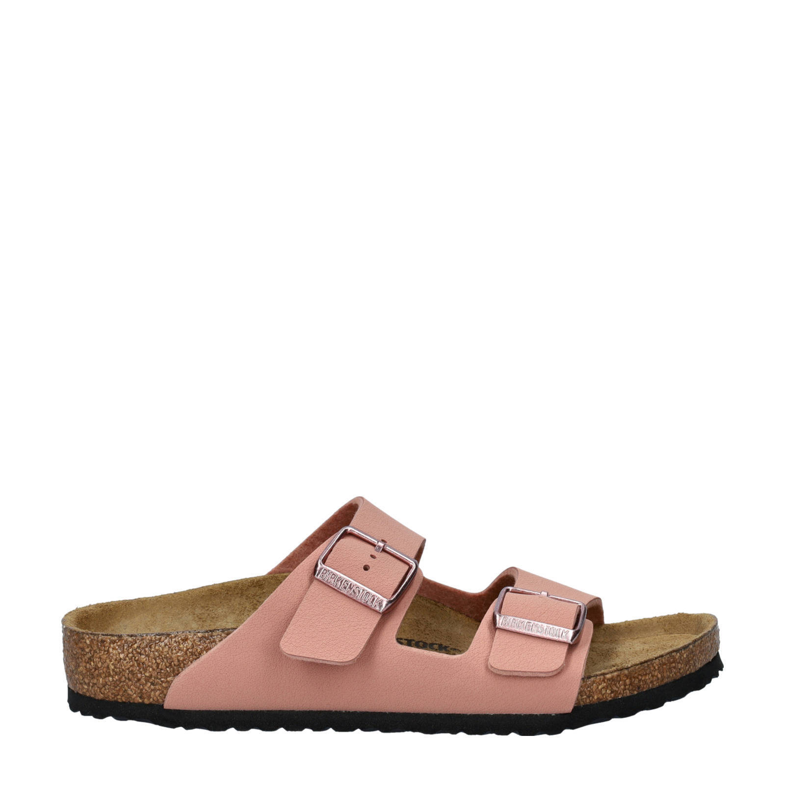 Birkenstock Arizona slippers roze wehkamp