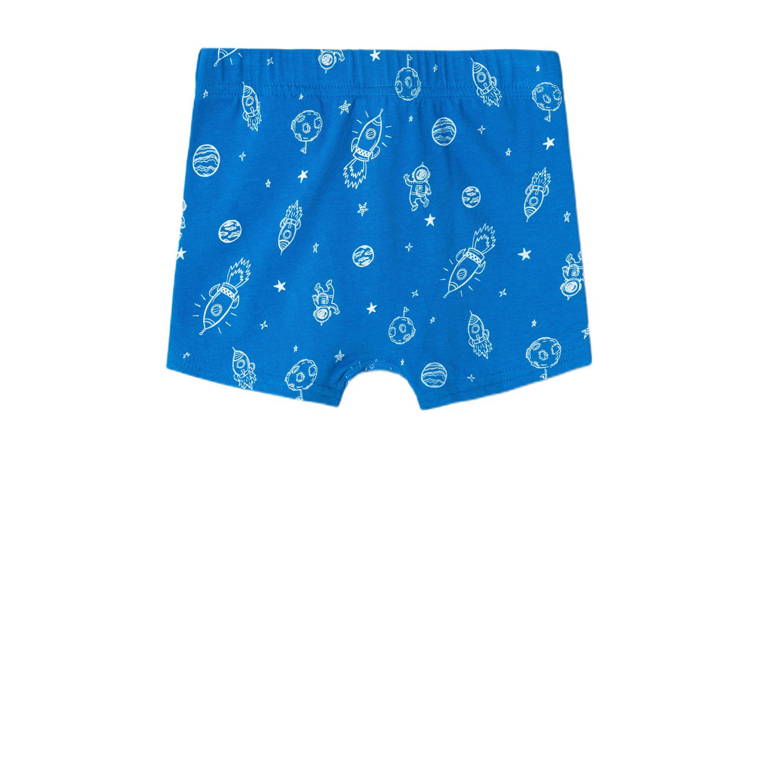 NAME IT MINI boxershort NMMTIGHTS set van 3 blauw donkerblauw