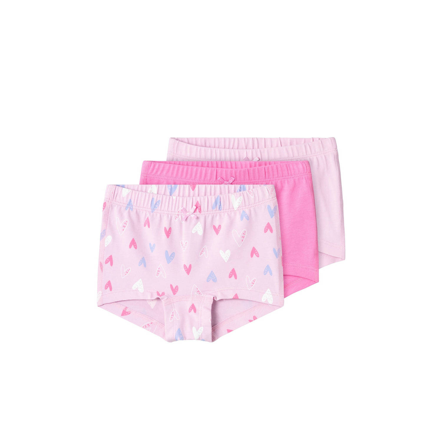 NAME IT MINI hipster NMFTIGHTS set van 3 lila roze