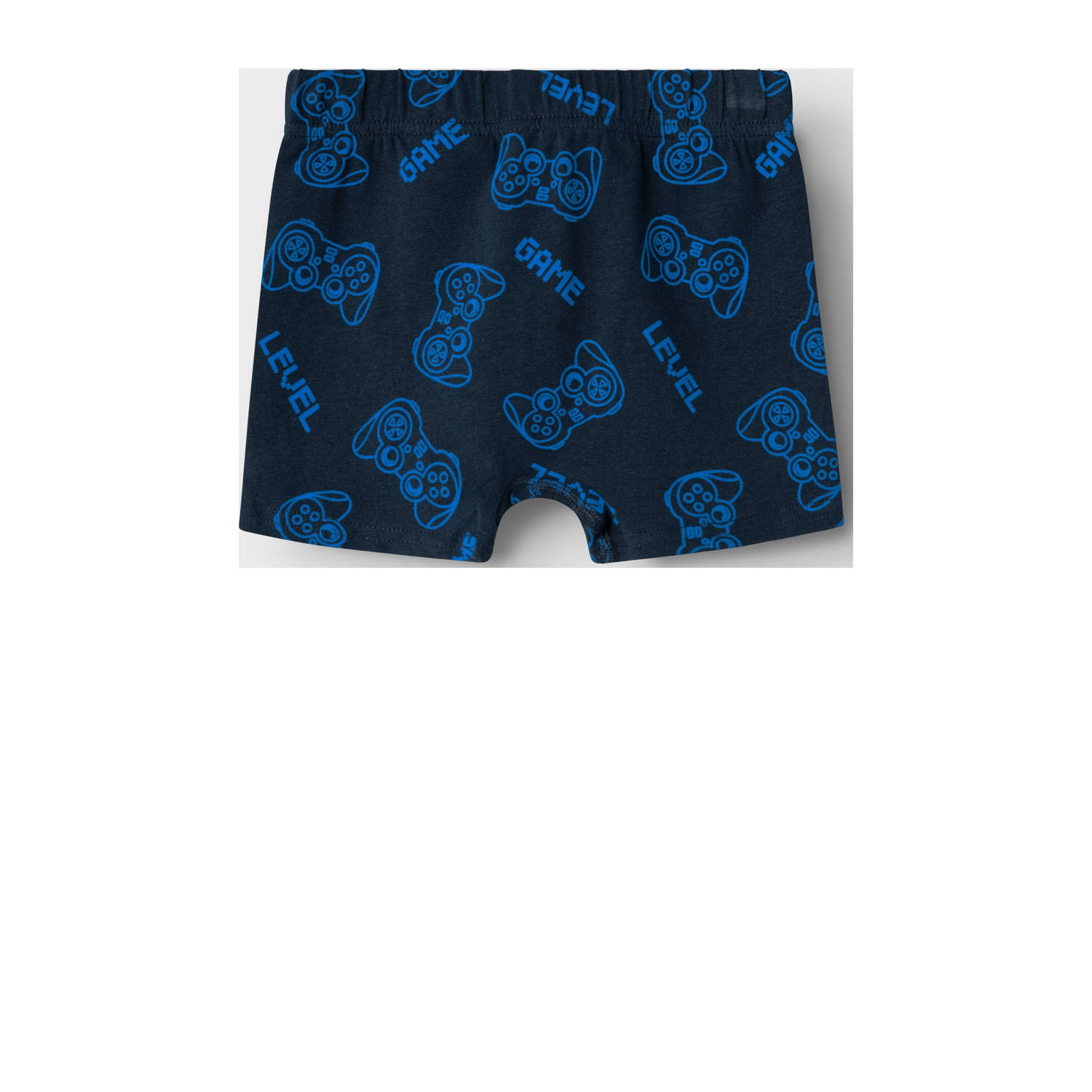 NAME IT MINI boxershort NMMTIGHTS- set van 3 donkerblauw blauw