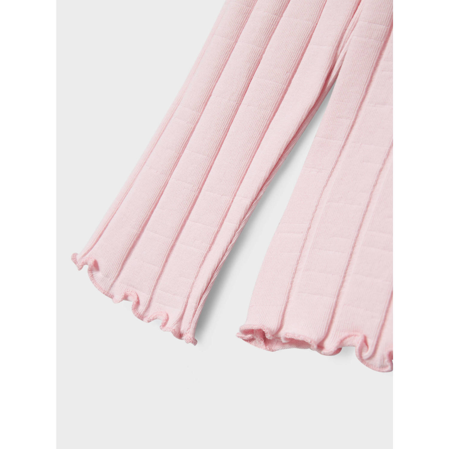 NAME IT KIDS top NKFNOLINE met katoen roze