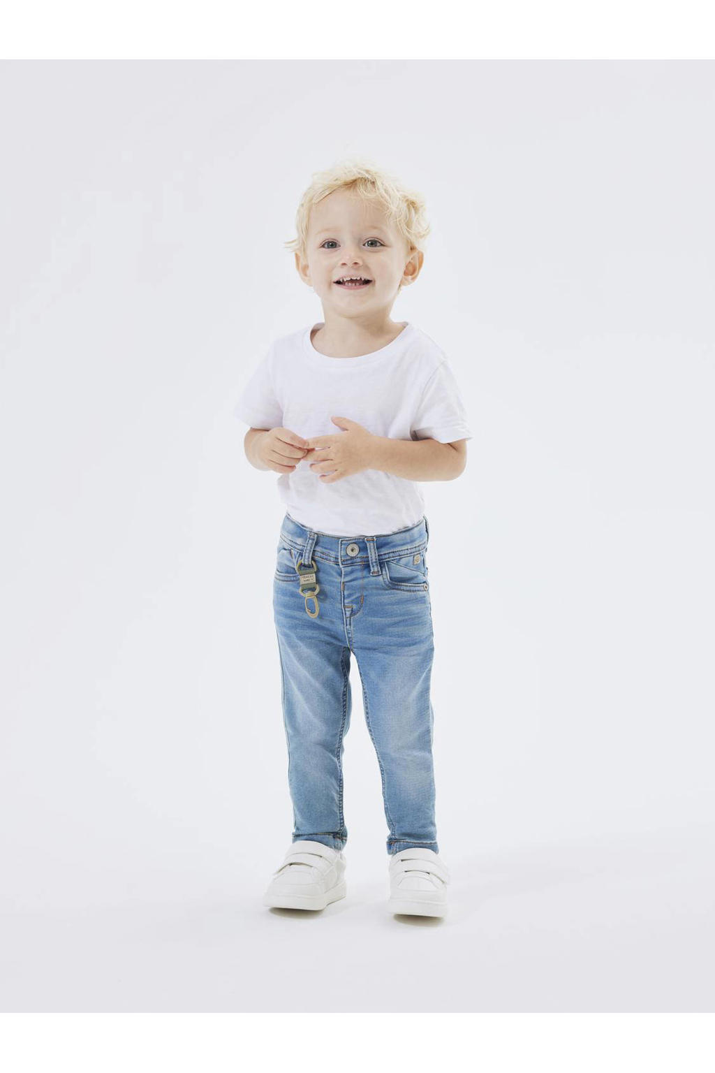 NAME IT MINI slim fit jeans NMMTHEO denim blue