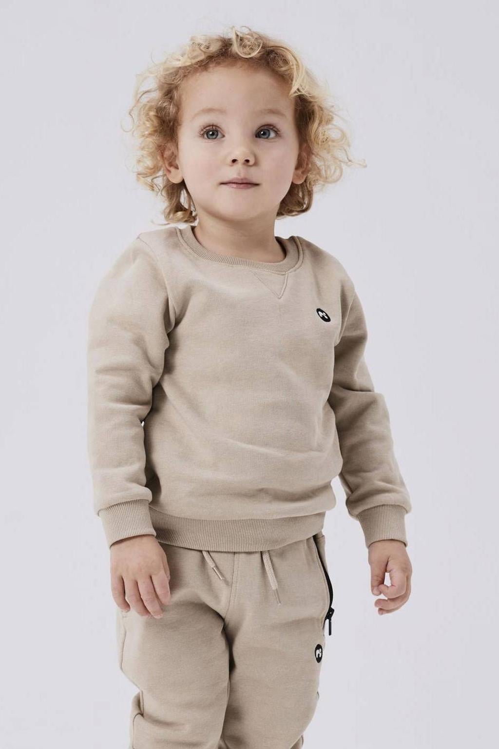 NAME IT MINI sweater NMMVIMO lichtbruin