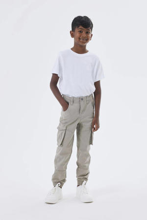 regular fit cargobroek NKMRYAN beige