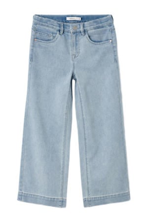 wide leg jeans NKFROSE light blue denim