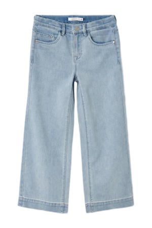 wide leg jeans NKFROSE light blue denim