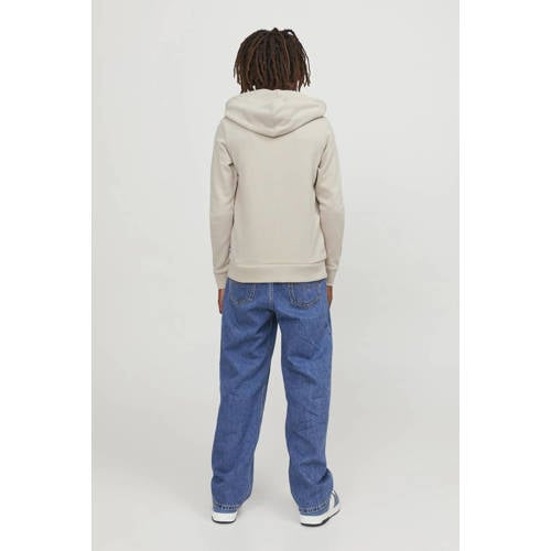 JACK & JONES JUNIOR hoodie JJEBRADLEY ecru afbeelding