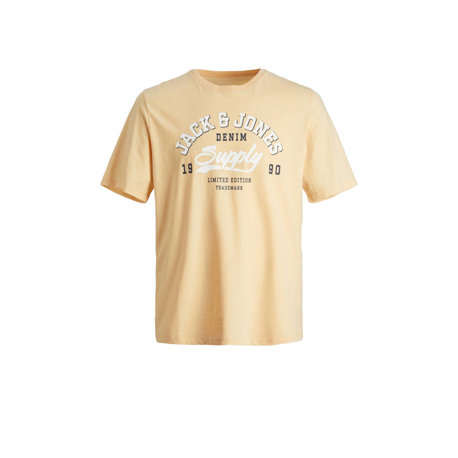 Jack & Jones Junior Shirt met ronde hals JJELOGO TEE SS NECK 2 COL AW23 NOOS JNR