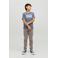 JACK & JONES JUNIOR low waist slim fit cargobroek JPSTPAUL  beige