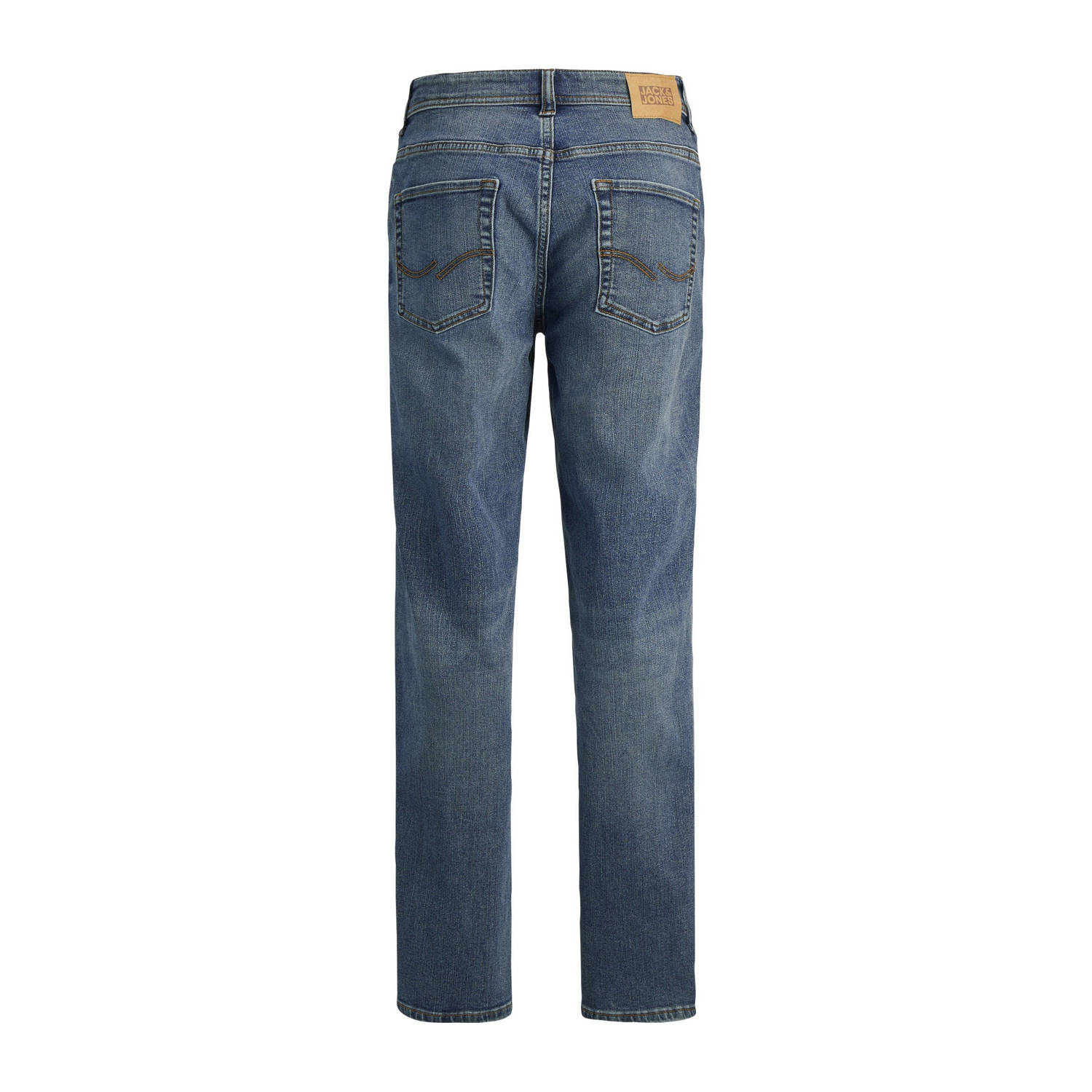 JACK & JONES JUNIOR regular jeans JJICLARK medium blue denim