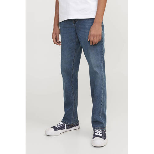 JACK & JONES JUNIOR regular fit jeans JJICLARK medium blue denim afbeelding
