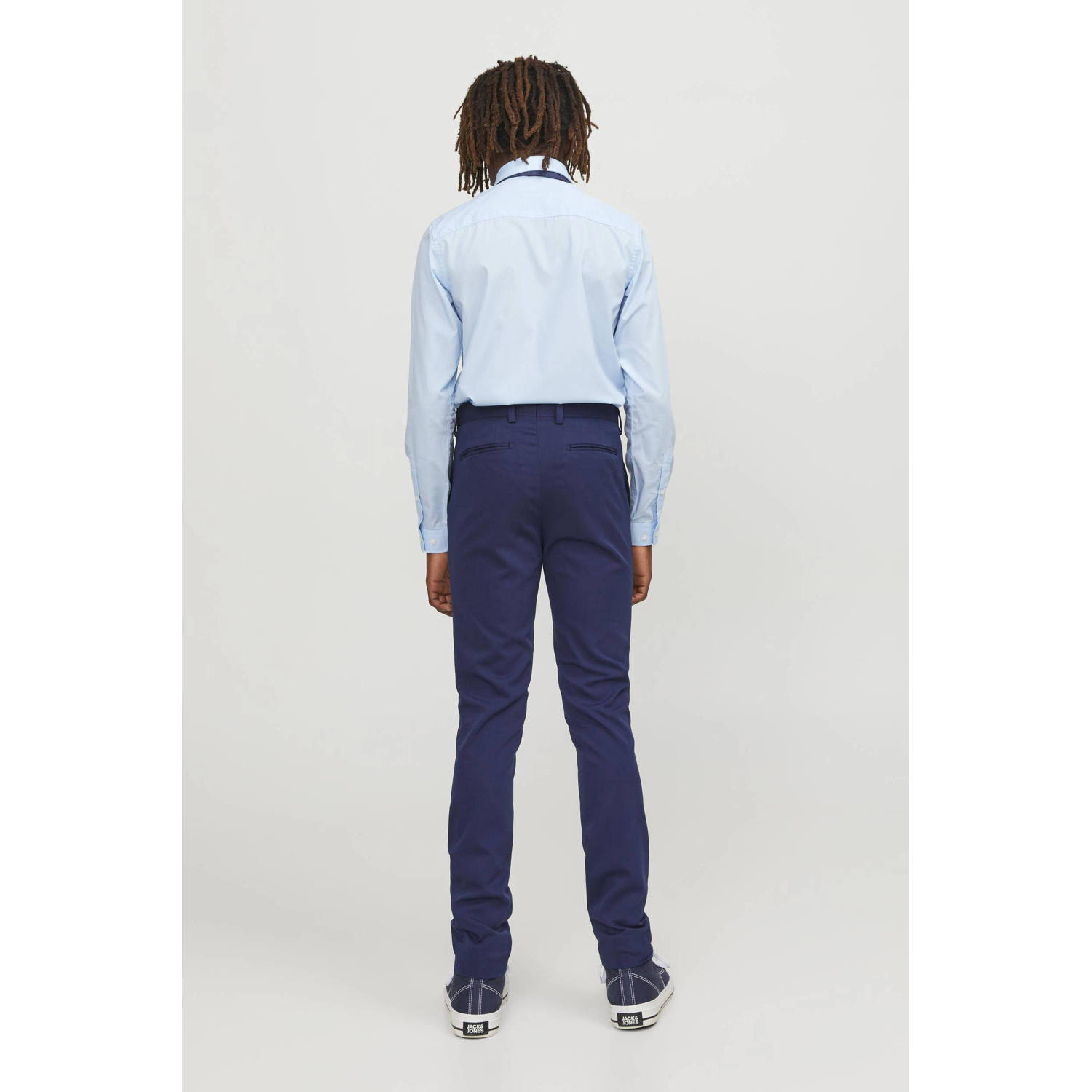 JACK & JONES JUNIOR overhemd lichtblauw