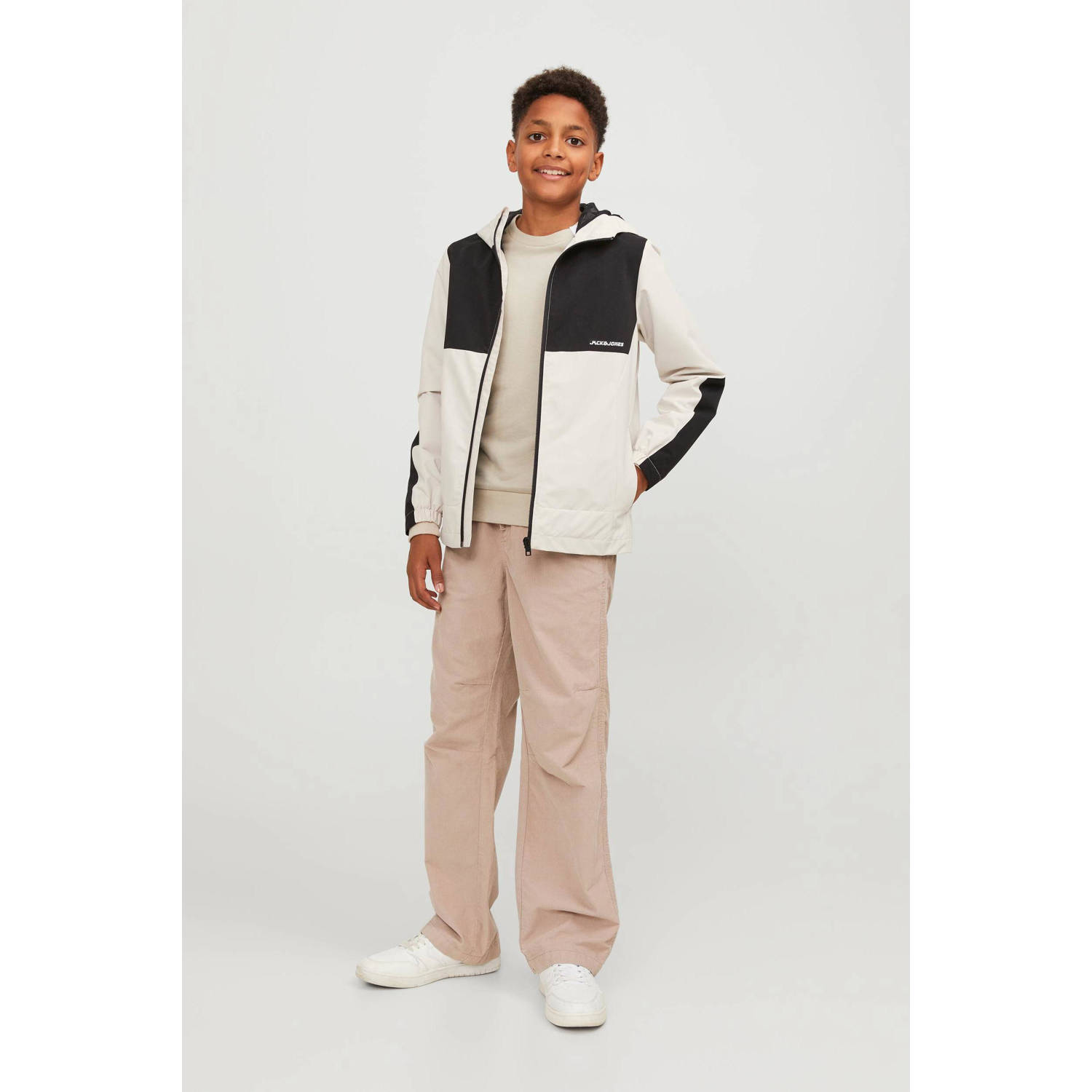 JACK & JONES JUNIOR sweater JJEBRADLEY ecru