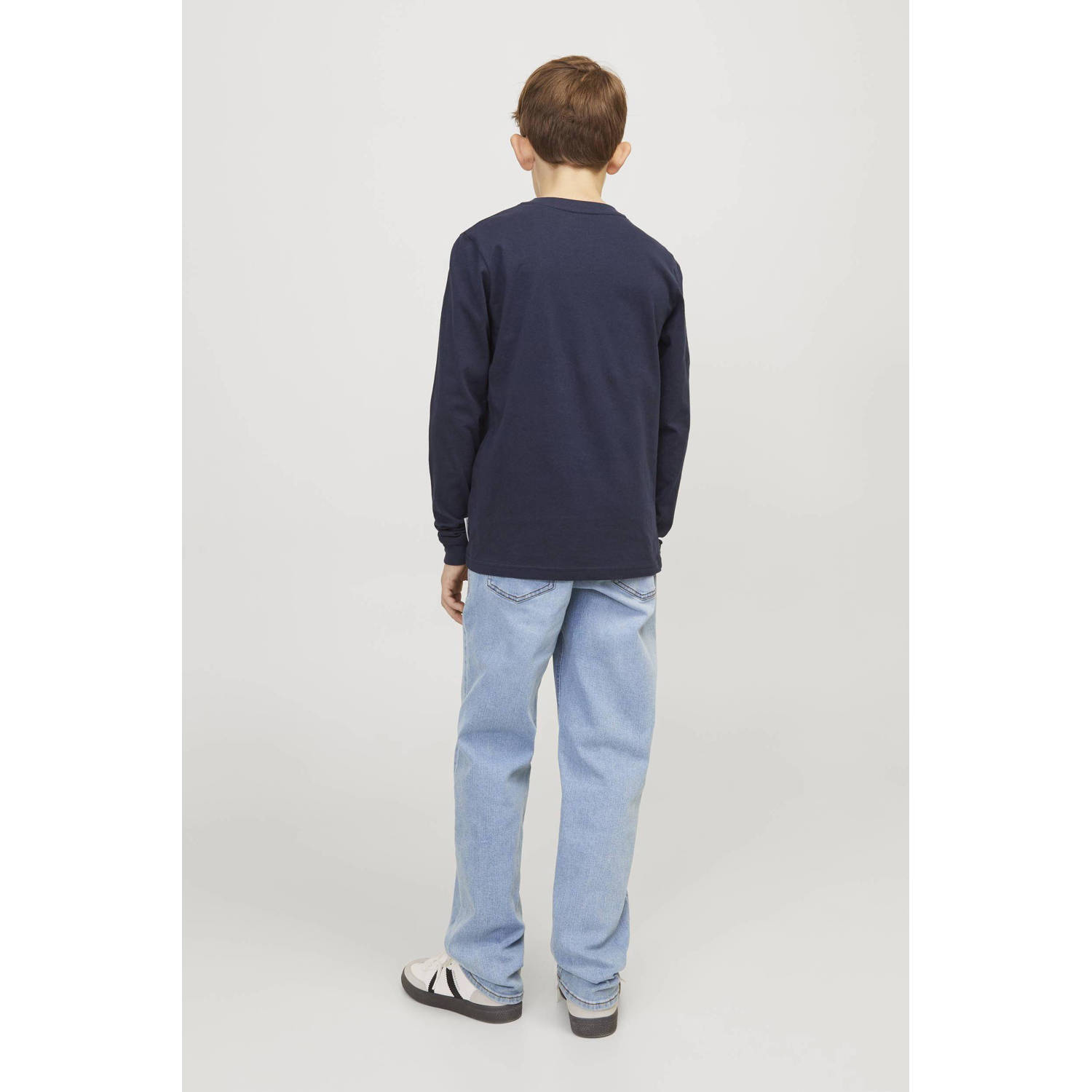 JACK & JONES JUNIOR regular fit jeans JJICLARK light blue denim