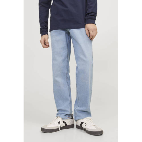 JACK & JONES JUNIOR regular fit jeans JJICLARK light blue denim afbeelding