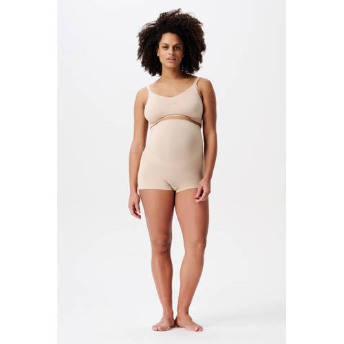 Noppies naadloze zwangerschapsshort Laila beige afbeelding