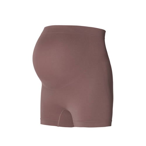 Noppies zwangerschapsshort Laila taupe afbeelding