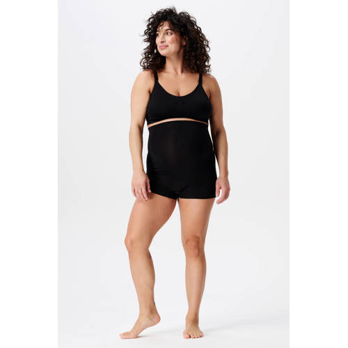 Noppies zwangerschapsshort Laila zwart afbeelding