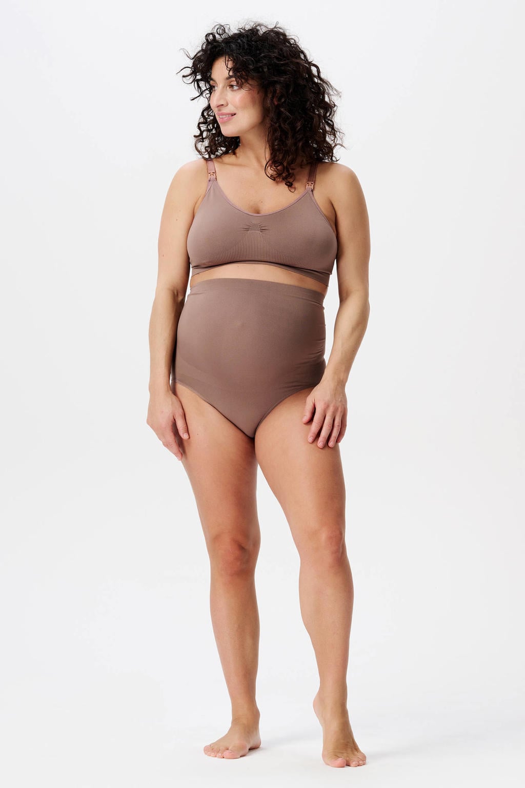 Noppies zwangerschapsslip Nisa taupe