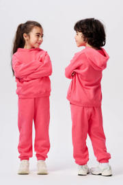 thumbnail: Noppies kids joggingbroek Nandyal van katoen koraalrood