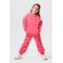 Noppies kids joggingbroek Nandyal van katoen koraalrood