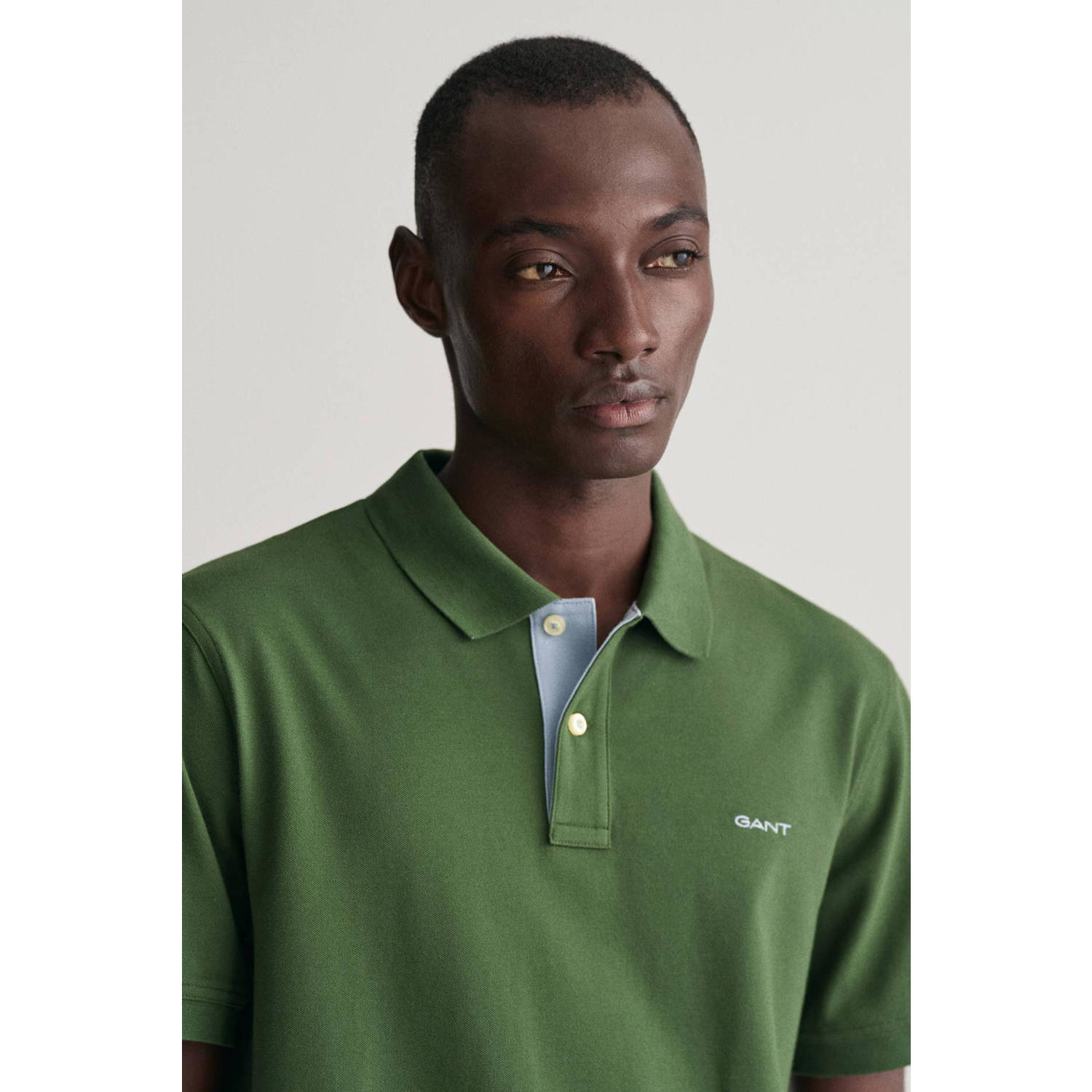 GANT regular fit polo Contrast met logo