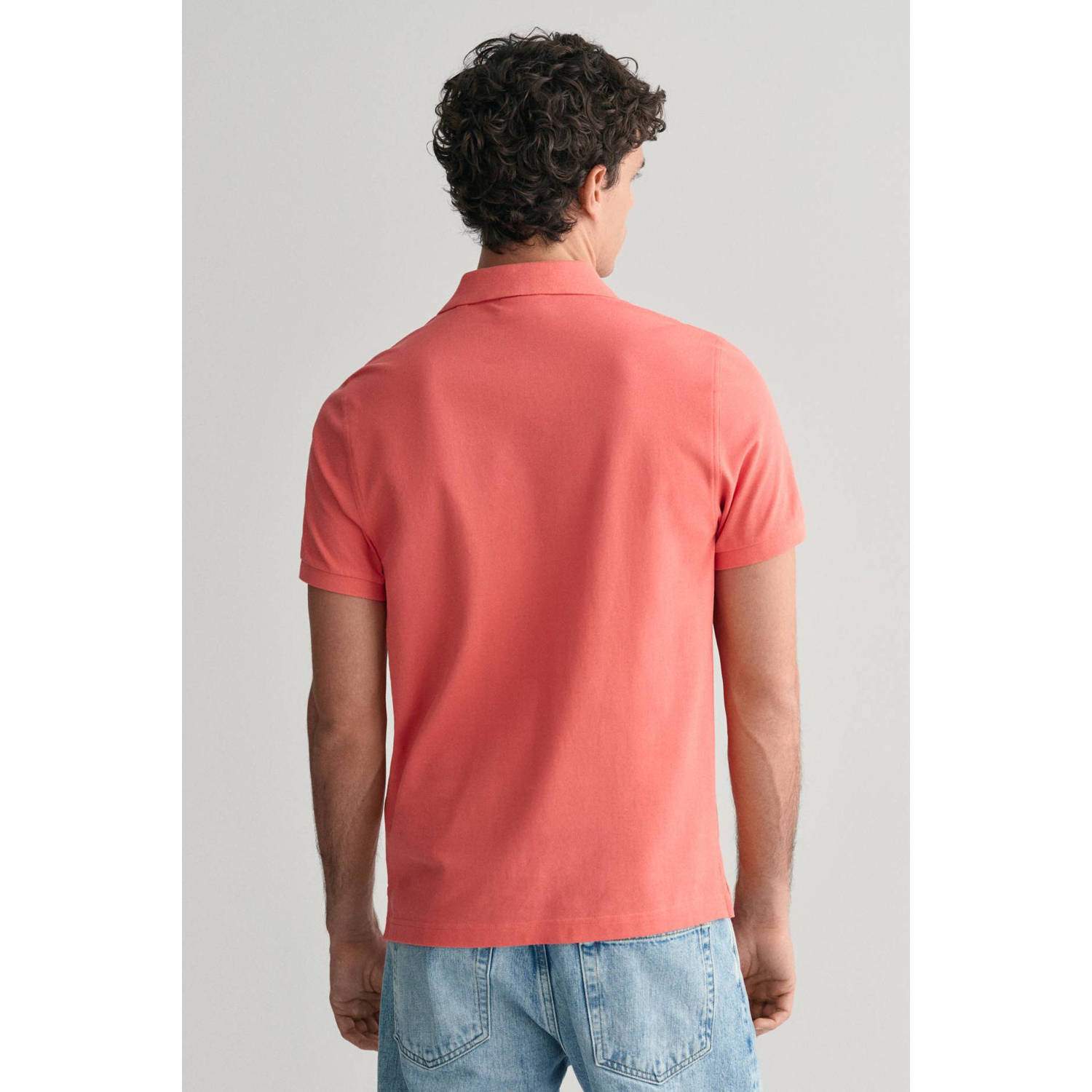 GANT regular fit polo REG SHIELD met logo