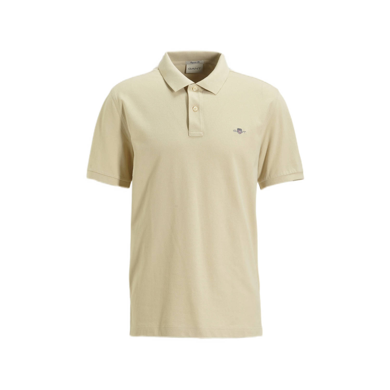 Gant Regular fit poloshirt met labelstitching model 'SHIELD'