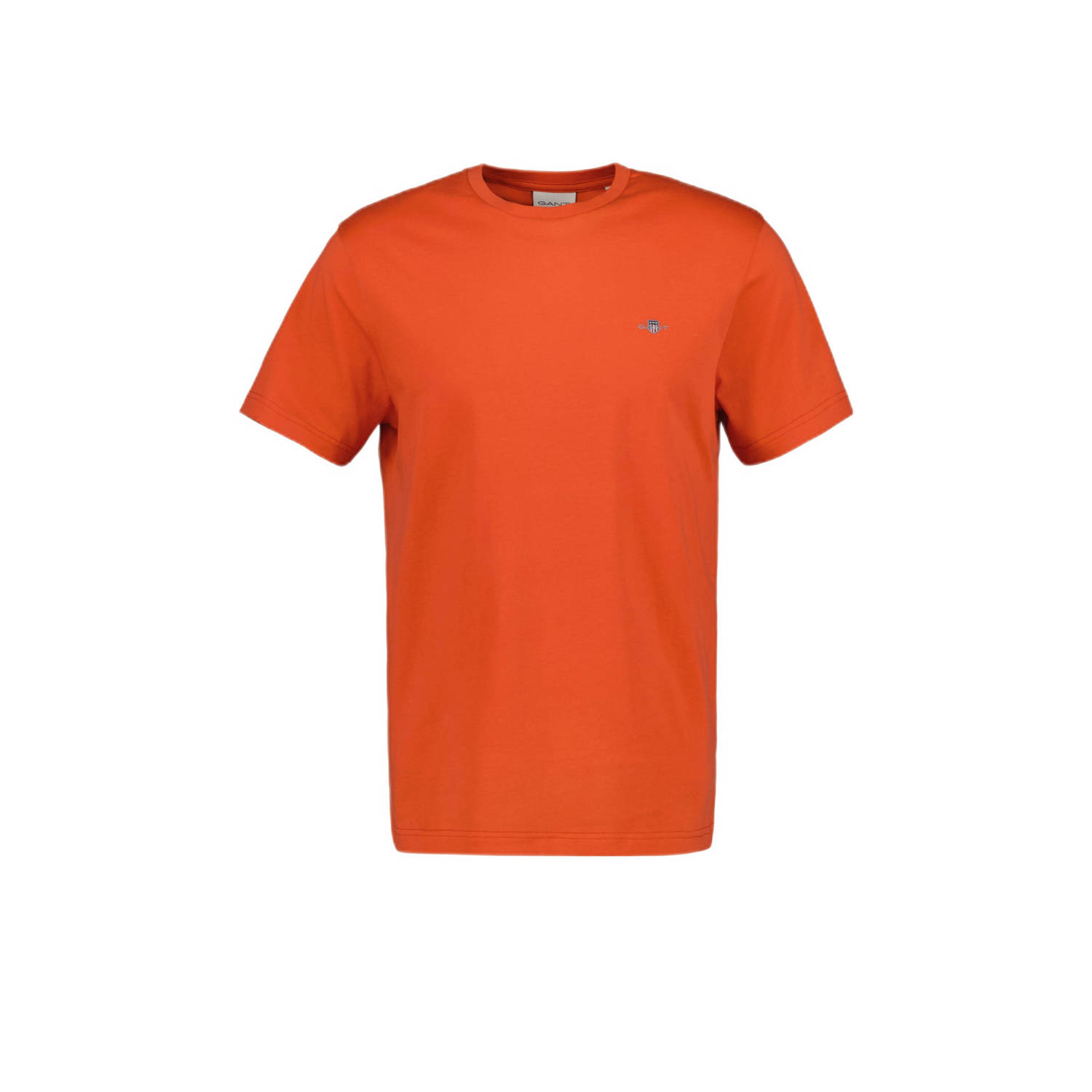 GANT regular fit T-shirt met logo en borduursels