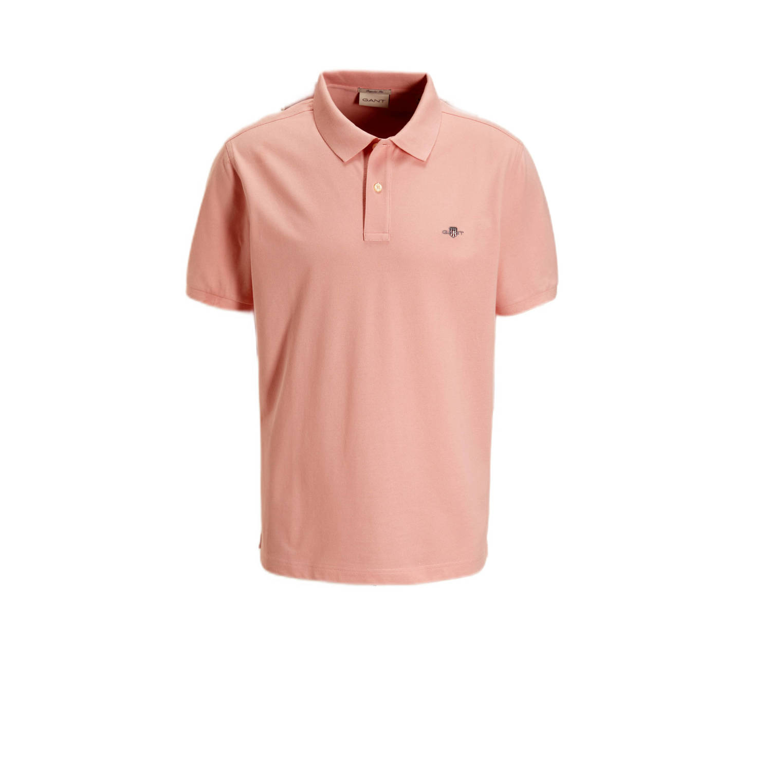 Gant Regular fit poloshirt met labelstitching model 'SHIELD'