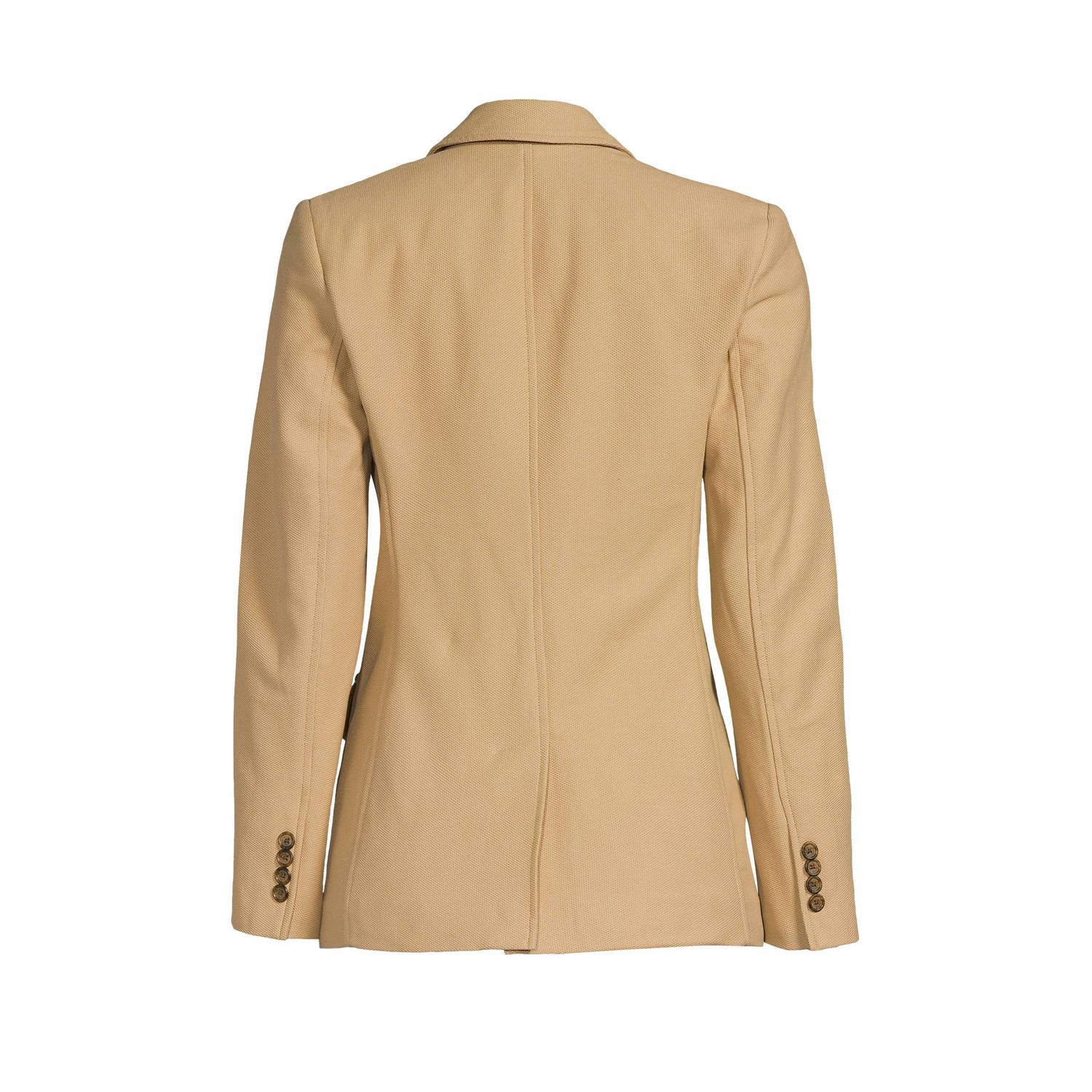 Lauren Ralph Lauren getailleerde blazer met borduursels beige