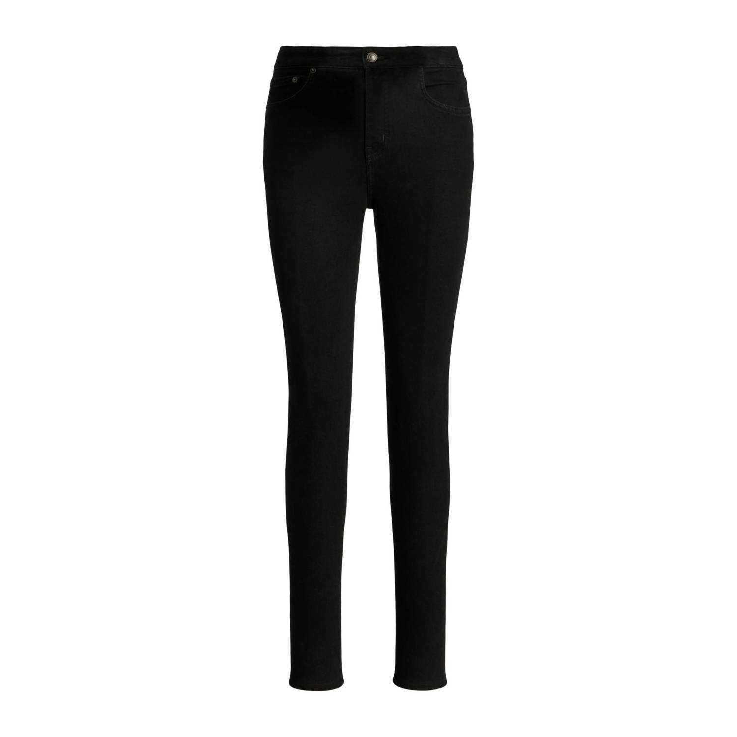 Lauren Ralph Lauren high waist skinny jeans black denim