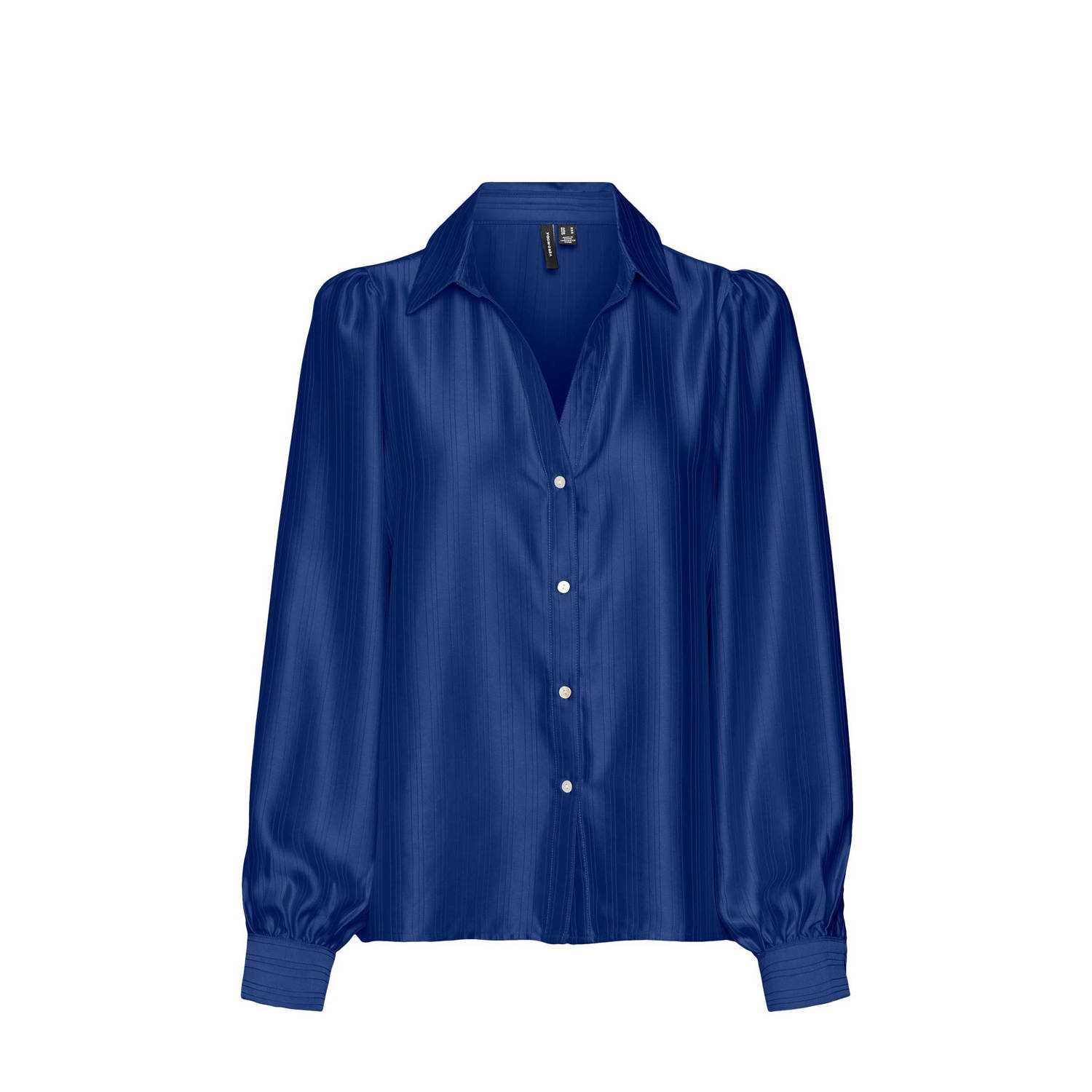 VERO MODA VMGADIA gestreepte blouse blauw