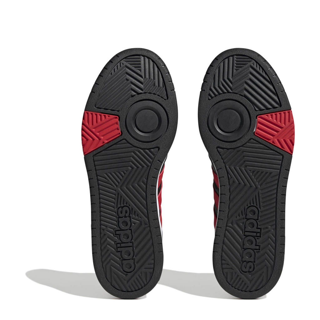 adidas hoops 2.0 mid sneakers zwart heren
