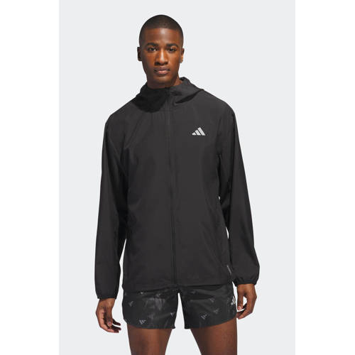 adidas Performance hardloopjack zwart afbeelding