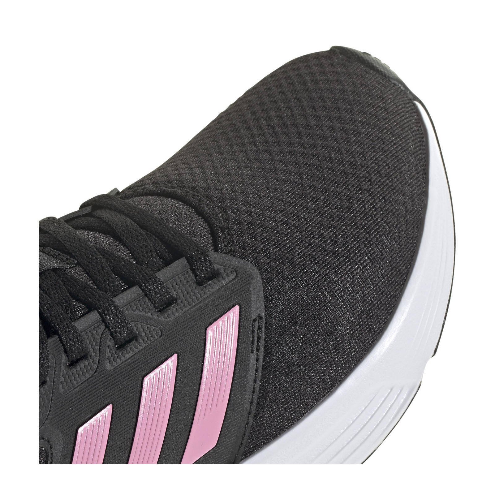 Adidas zwart online roze