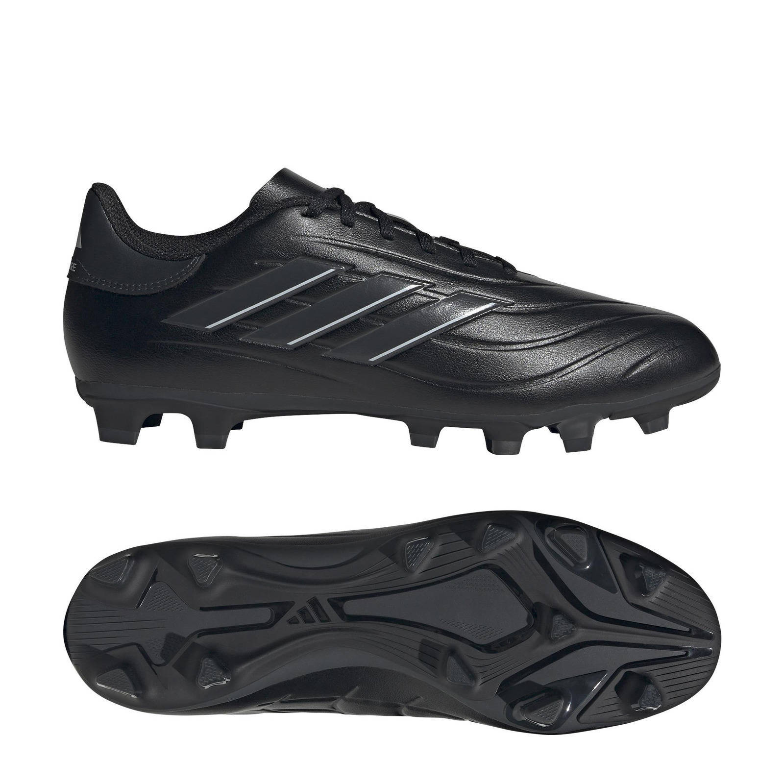 adidas Performance COPA Pure 2 Club senior voetbalschoenen zwart/antraciet  | wehkamp