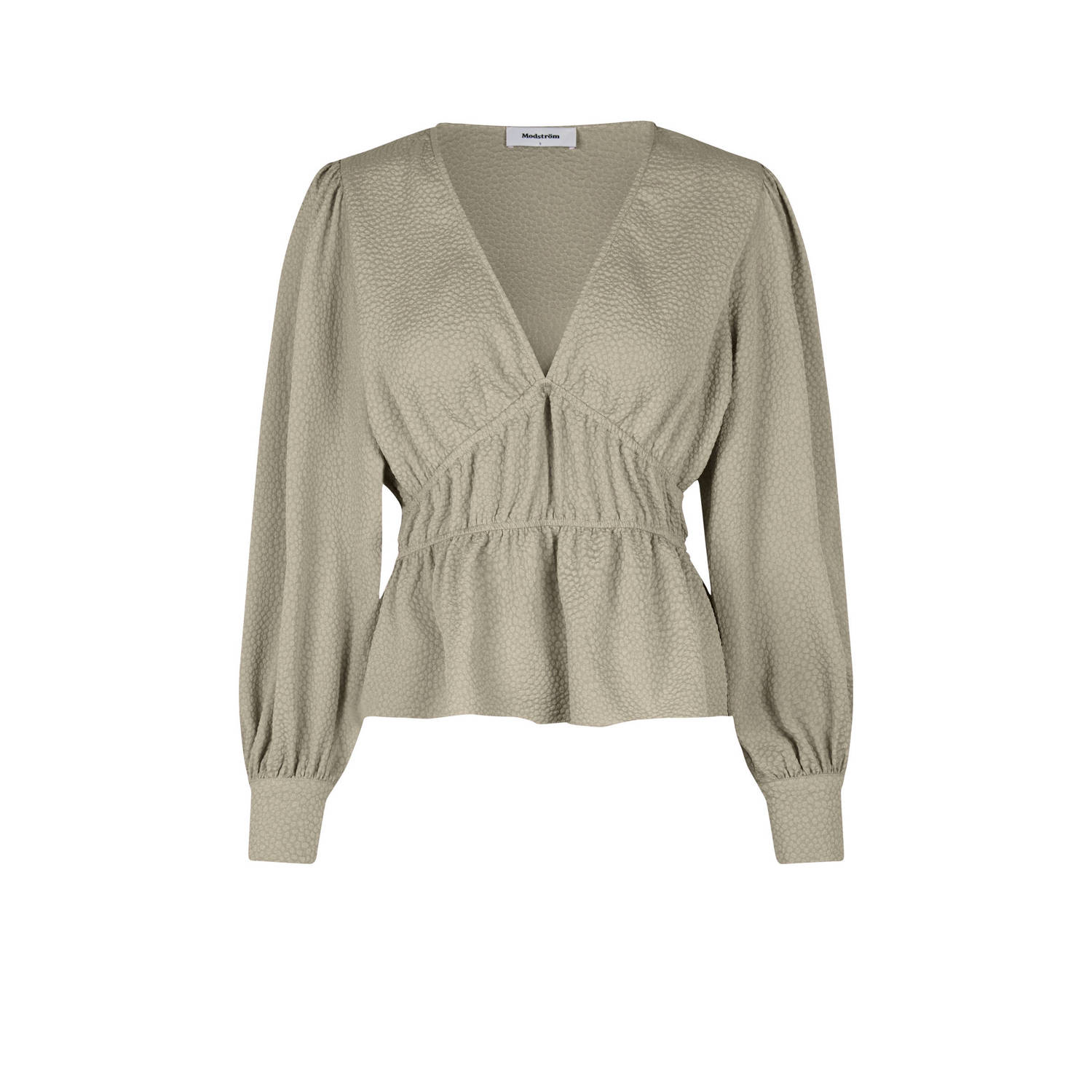 Modström Beige Vrouwelijke Gemmi Top Beige Dames