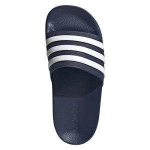 Adilette Shower badslippers donkerblauw/wit