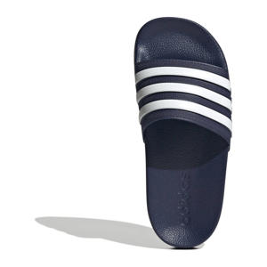 Adilette Shower badslippers donkerblauw/wit