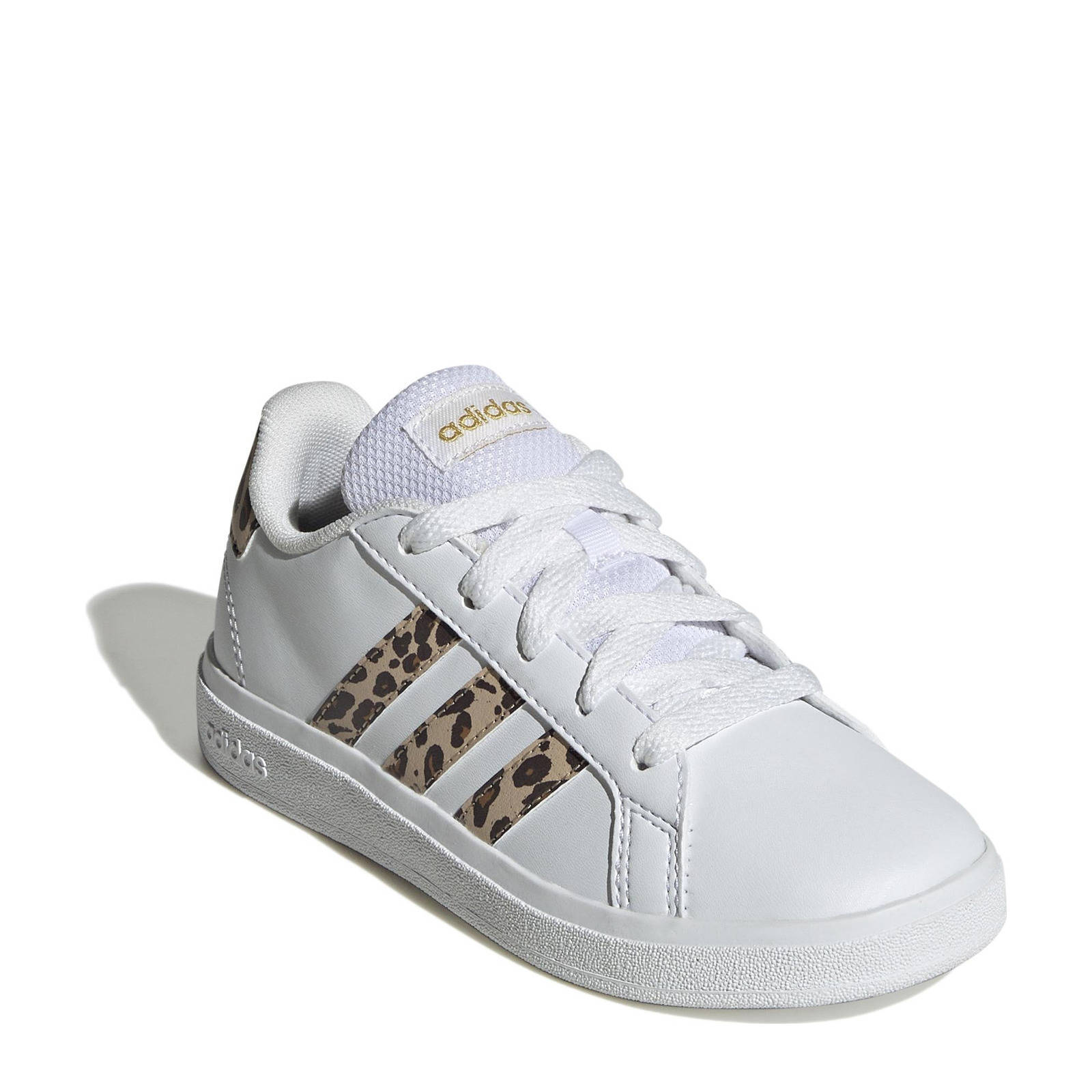 adidas Sportswear Grand Court 2.0 sneakers wit/panterprint | wehkamp