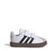 adidas Sportswear VL Court suede sneakers 3.0 wit/zwart/beige